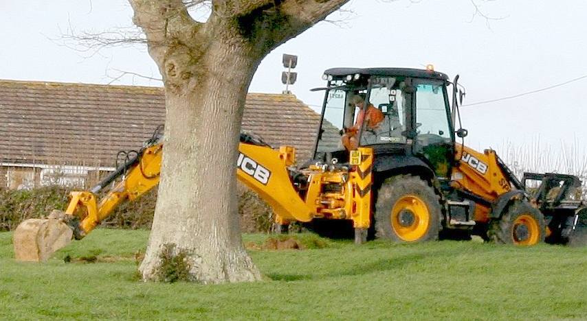 Gleeson Developments carrying out land survey at Herstmonceux in Sussex