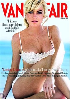 Lindsay Lohan cover Vanity Fair