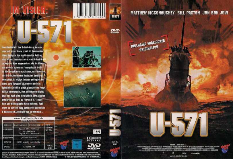 U571 movie cover