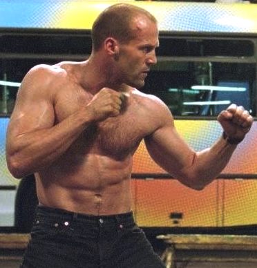 Jason Statham demonstrating his Martial Arts skills