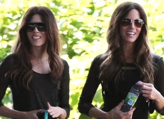 Kate Beckinsale and double