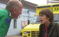 Casualty Josh and Louis argue