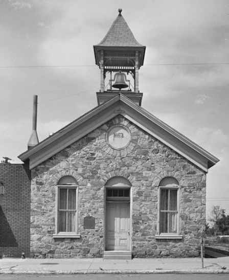Old Tooele county court house in 1874