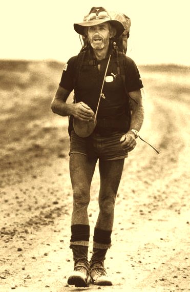 Denis Bartell - The Desert Walker, courtesy of the Australian Library National Archives
