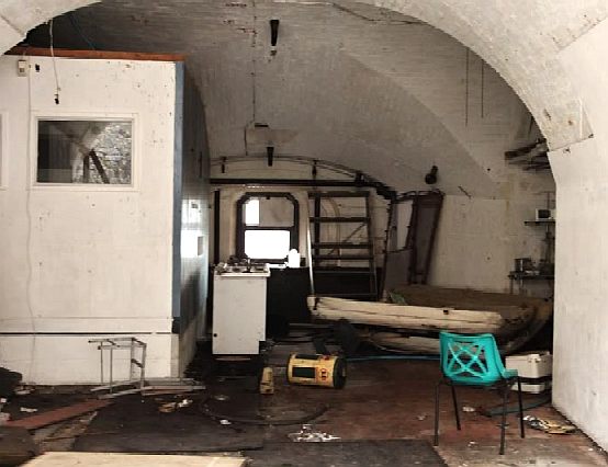 Fort Bovisand Napoleonic battlements derelict