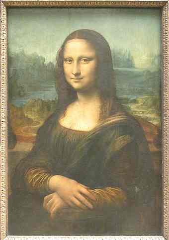 The Mona Lisa by Leonardo da Vinci