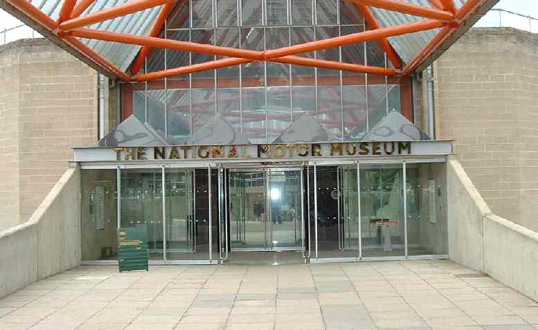 Beaulieu entrance to National Motor Museum
