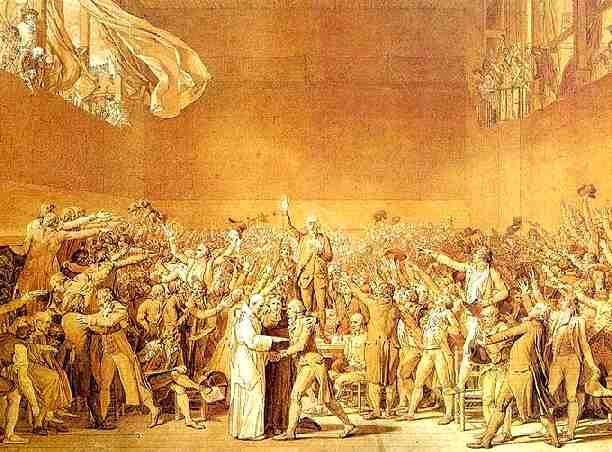 French Revolution the Tennis Court Oath