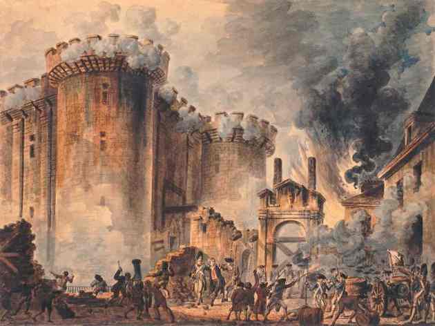 Storming the Bastille 14 July 1789