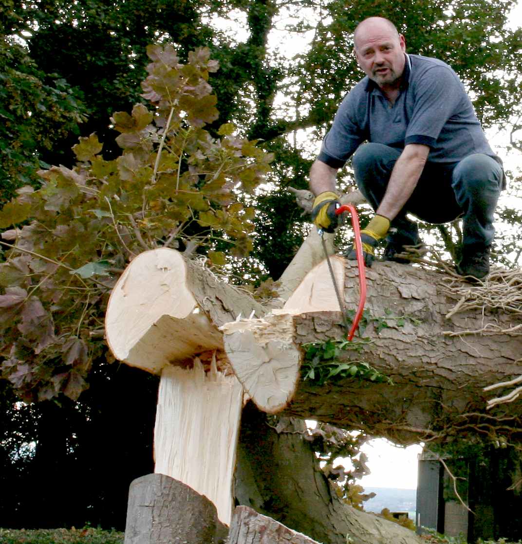 Nelson Kruschandl, woodsman and conservationist