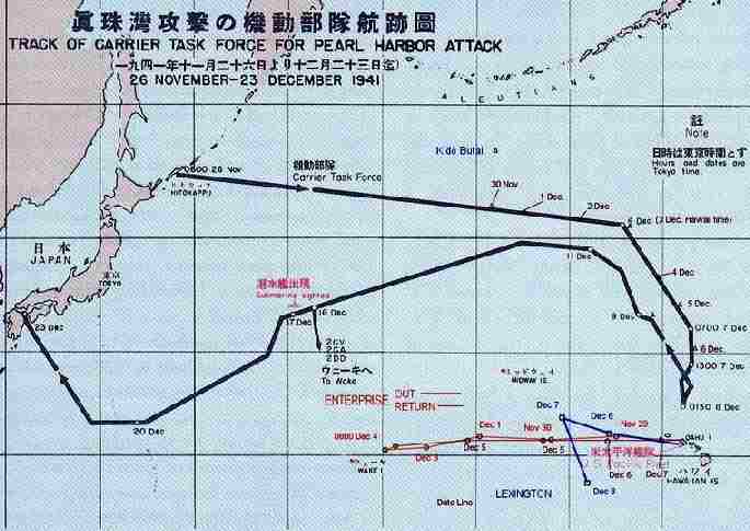 Perl Harbor attack plan december 1941