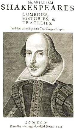 William Shakespear's first folio