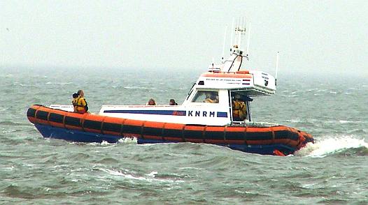 Lifeboat as sea