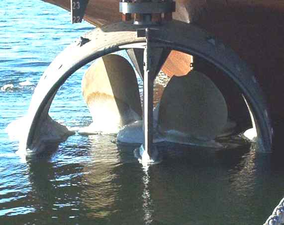 Kort nozzle part submerged during launch