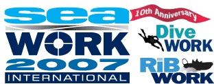 Seawork International 2007 logo 10th anniversary