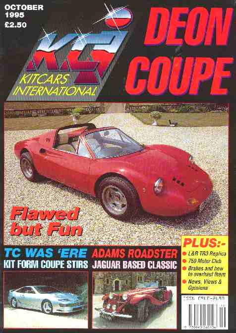 Kit Cars International magazine cover October 1995