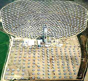 Thermo solar power station Seville, Spain