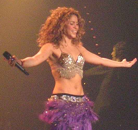 Shakira on her Oral Fixation Tour