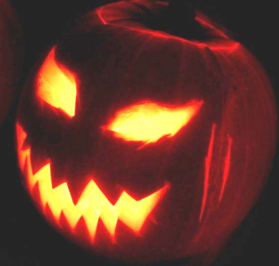 Halloween Jack O pumpkin lantern
