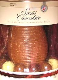 Easter egg Marks and Spencer Swiss milk chocolate