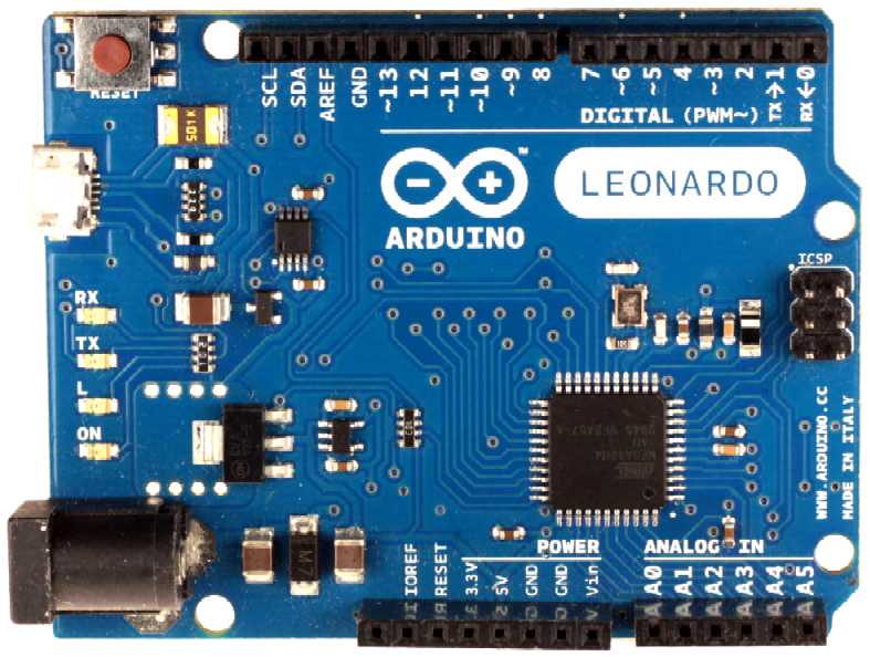 Arduino Leonardo, low cost micro computer