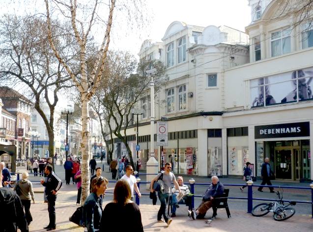 Debenhams in Eastbourne, East Sussex