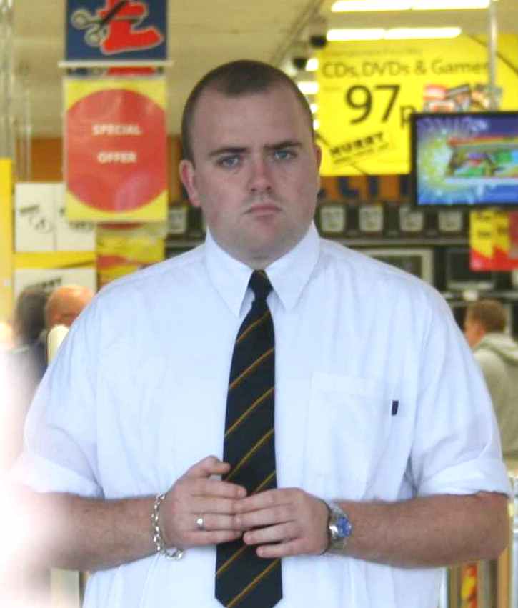 Tesco supermarket security guard Eastbourne