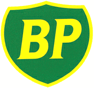 BP logo 1989 to 2001 British Petroleum sign