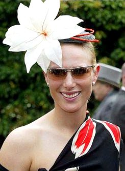 Zara Phillips and flower power