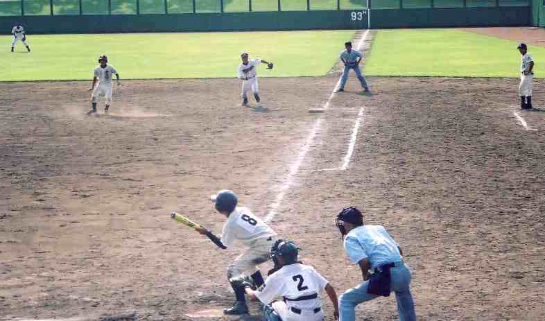 Muddy pitch action