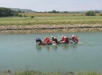Lewes to Newhaven raft race