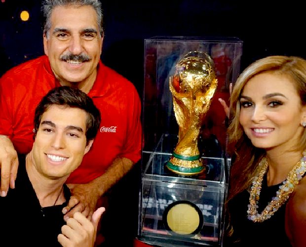 FIFA world cup Coca-cola Trophy tour