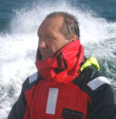 Francis Joyon, skipper IDEC world solo record attampt 2008