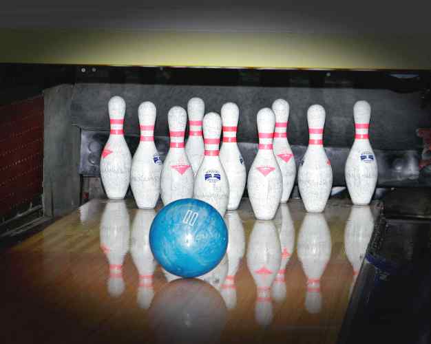 Skittles Ten Pin Bowling Alley