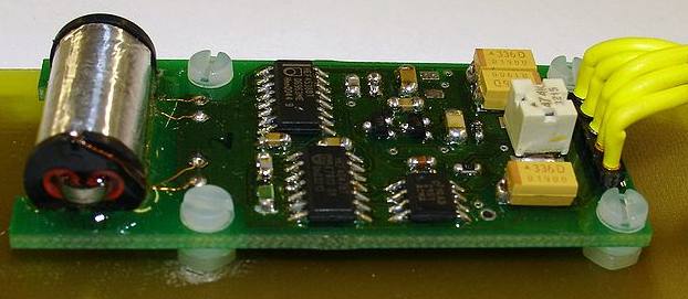 Typical low power magnetometer transducer sensor head