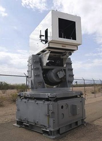 Raytheon Phalanx laser mount